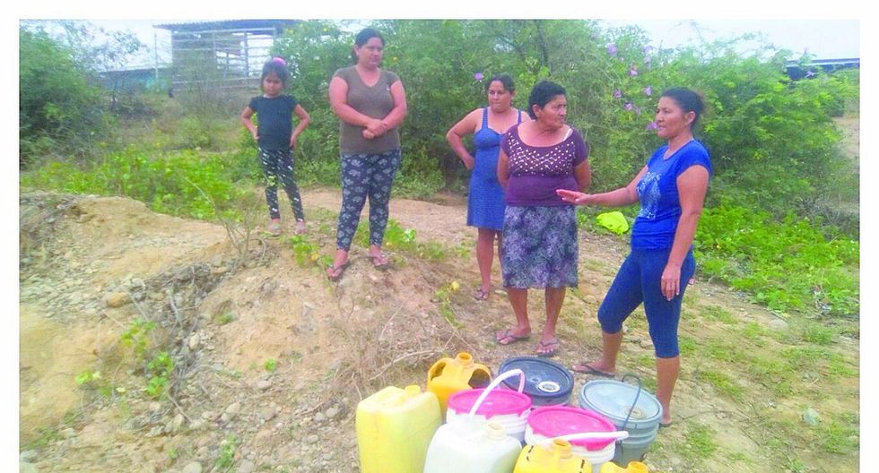 Tumbes: Pampas de Hospital se queja del servicio de agua