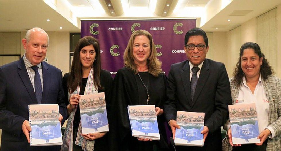 Confiep entrega al Gobierno segunda versión de Agenda País