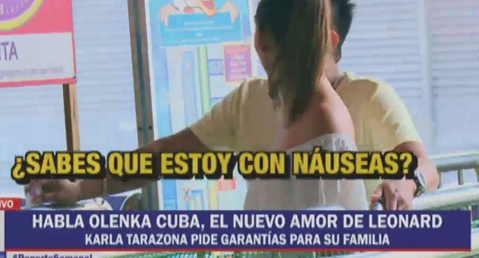 ¿Leonard León confirmó embarazo de su novia? (VIDEO)